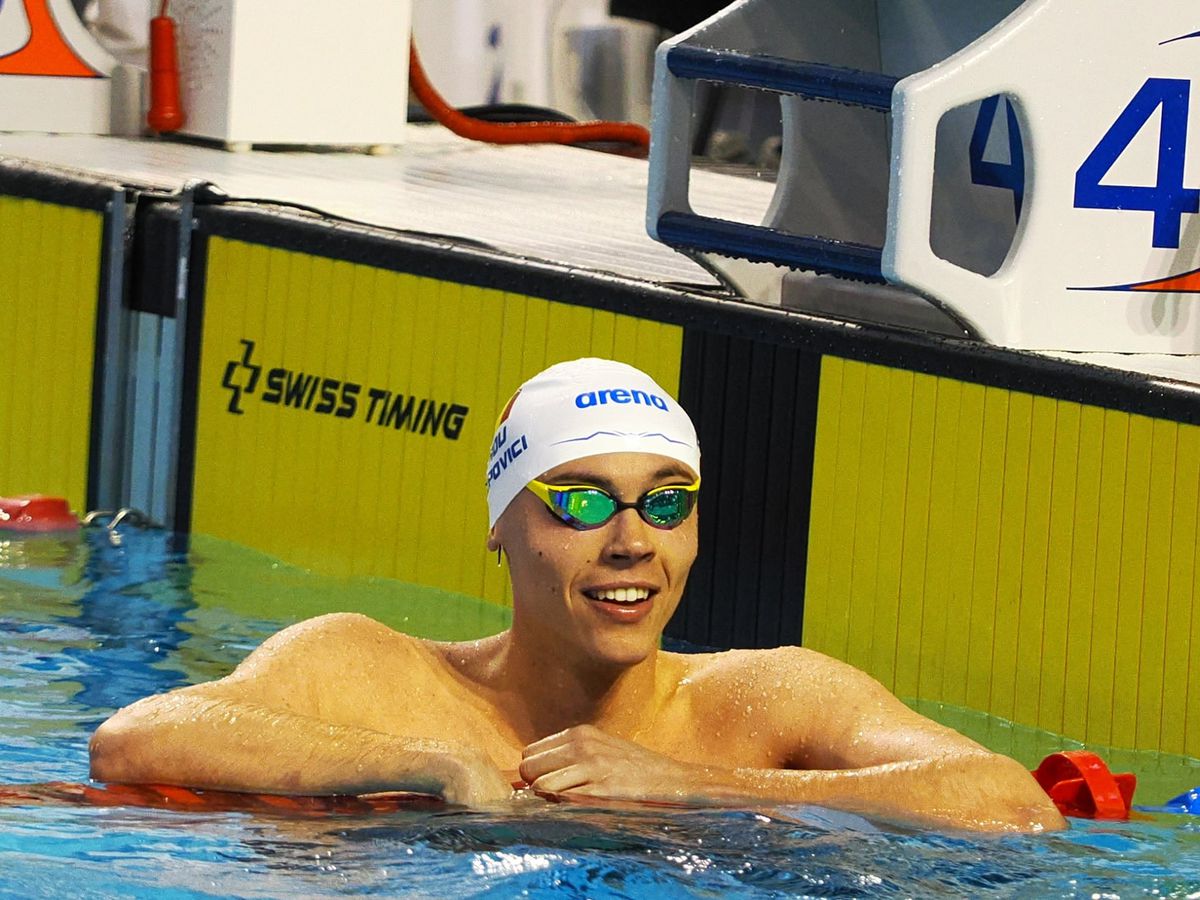 David Popovici, campion național la 200 metri liber