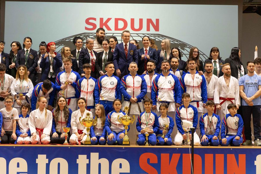 România se impune la Campionatul și Cupa Europeană de Karate Shotokan SKDUN - 2025