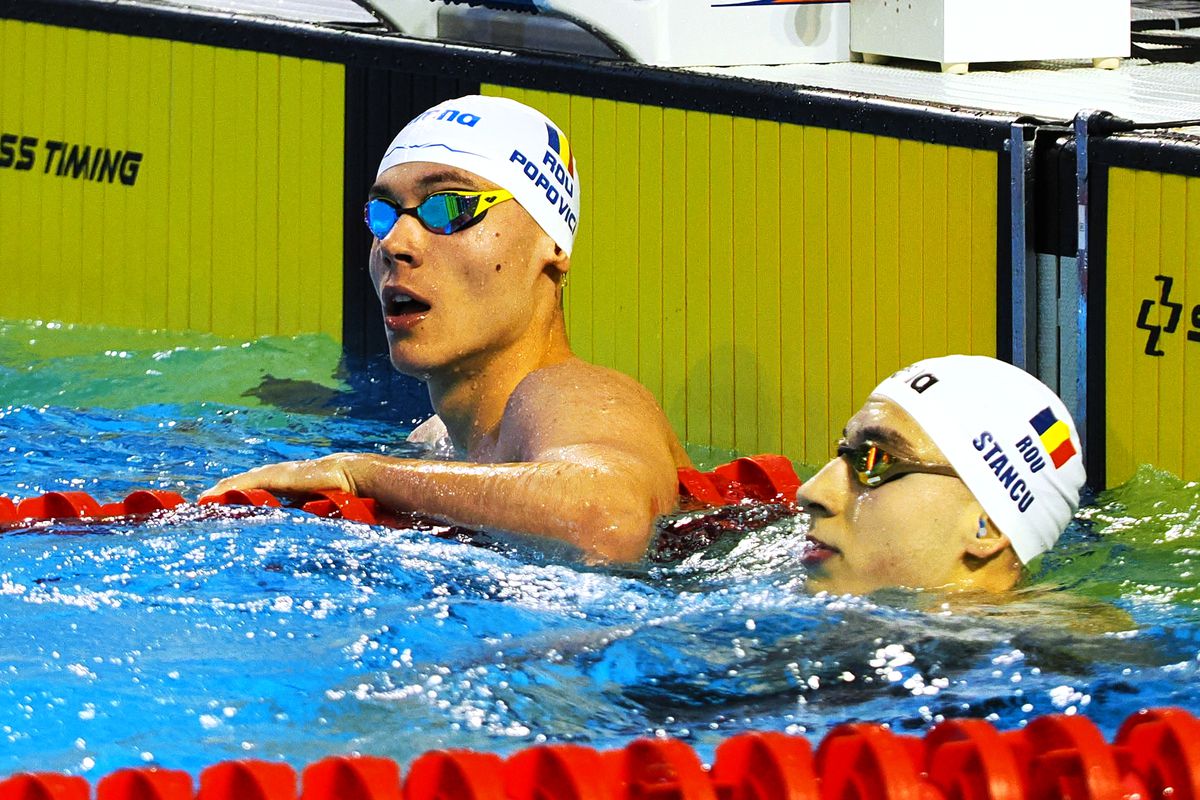 David Popovici s-a impus și în proba de 200 m liber la Campionatele Naționale de la Otopeni