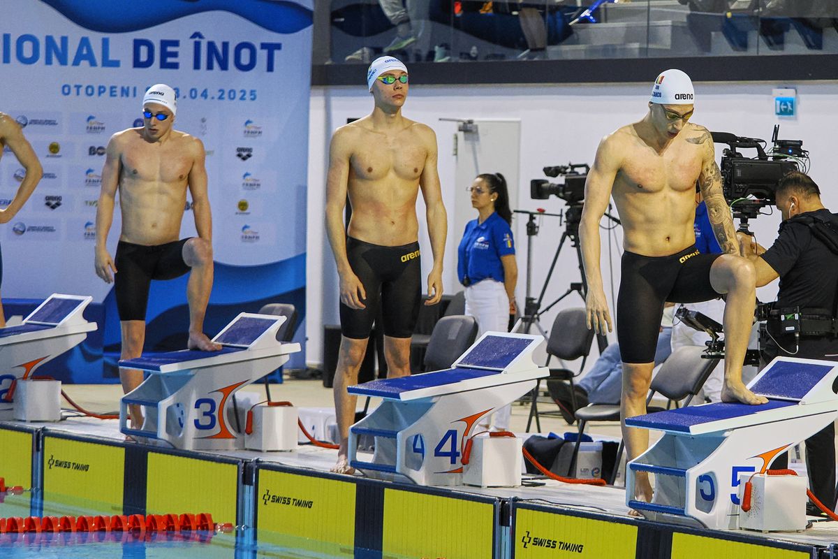 David Popovici s-a impus și în proba de 200 m liber la Campionatele Naționale de la Otopeni