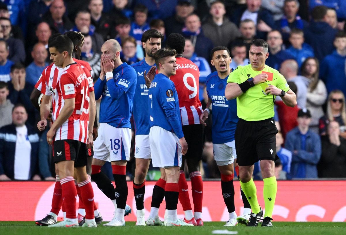 Decizie CRUCIALĂ luată de Istvan Kovacs în Rangers - Athletic Bilbao » Ianis Hagi, la câțiva metri de fază