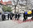 Imagini de la slujba de înmormântare a lui Mircea Lucescu // foto: Cristi Preda (GSP)