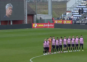 Gest superb la Voluntari! Jucătorii Corvinului Hunedoara, gest onorabil pentru Mircea Lucescu