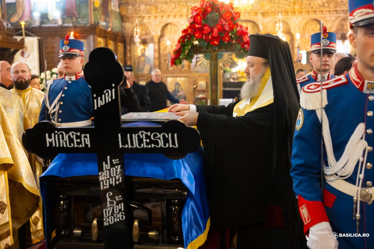 PS Timotei Prahoveanul a oficiat slujba Înmormântării pentru Mircea Lucescu