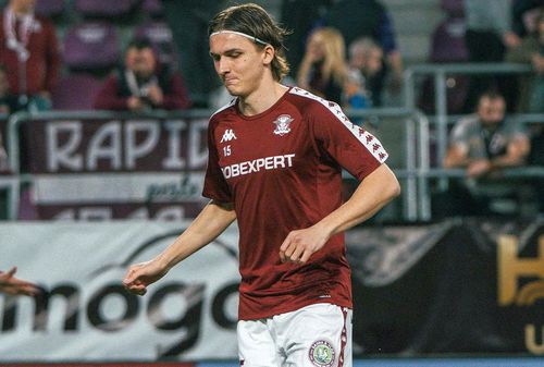 Cătălin Vulturar are disjuncție acromio-claviculară/ foto: Facebook @Rapid