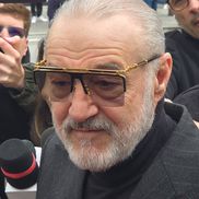 Gigi Becali, prezent la înmormântarea lui Mircea Lucescu