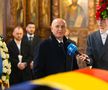 George Copos la slujba Înmormântării pentru Mircea Lucescu. Foto: Basilica.ro / Mircea Florescu