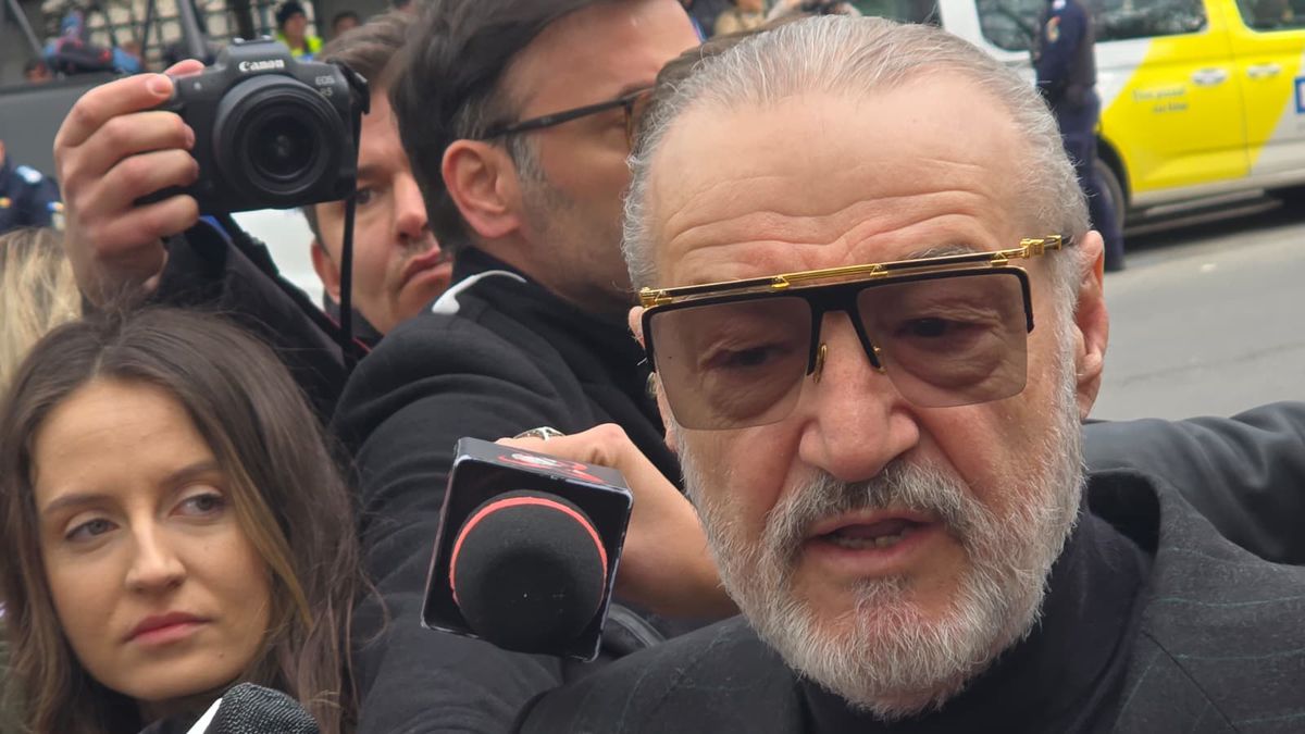 Gigi Becali, la înmormântarea lui Mircea Lucescu: „Am rămas mască, o să-i spun doar atât lui Răzvan”