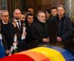 Gigi Becali la slujba Înmormântării pentru Mircea Lucescu. Foto: Basilica.ro / Mircea Florescu