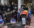 Răzvan Lucescu, Neli Lucescu, Ana-Maria Lucescu în cortegiul funerar al lui Mircea Lucescu // foto: Cristi Preda (GSP)