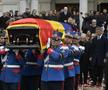 Răzvan Lucescu, Neli Lucescu în cortegiul funerar al lui Mircea Lucescu // foto: Cristi Preda (GSP)
