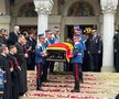 Imagini de la slujba de înmormântare a lui Mircea Lucescu