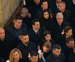 Răzvan Burleanu, Marius Șumudică la slujba Înmormântării pentru Mircea Lucescu. Foto: Basilica.ro / Mircea Florescu