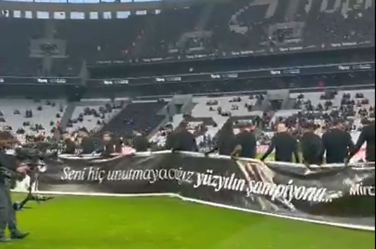 Beșiktaș, omagiu pentru Mircea Lucescu