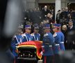 Răzvan Lucescu, Neli Lucescu în cortegiul funerar al lui Mircea Lucescu // foto: Cristi Preda (GSP)