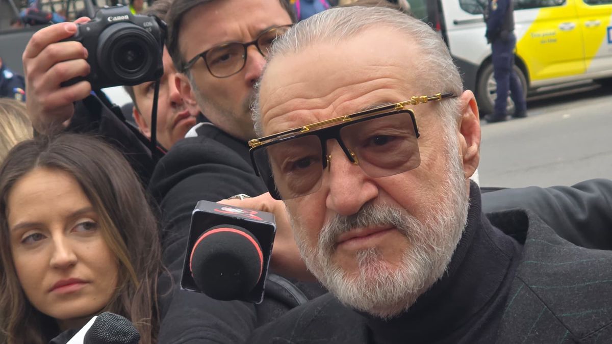 Gigi Becali, la înmormântarea lui Mircea Lucescu: „Am rămas mască, o să-i spun doar atât lui Răzvan”