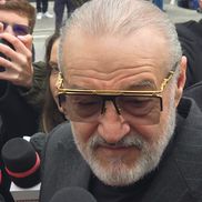 Gigi Becali, prezent la înmormântarea lui Mircea Lucescu