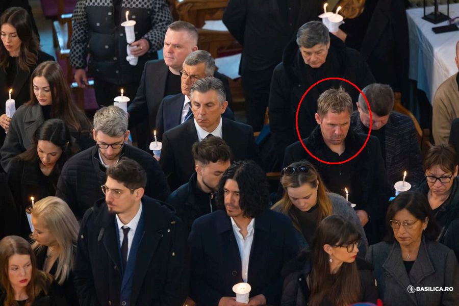 Fostul elev al lui Mircea Lucescu a venit la slujba de înmormântarea antrenorului » Puțini l-au recunoscut