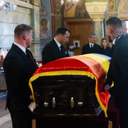 Slujba Înmormântării pentru Mircea Lucescu. Foto: Basilica.ro / Mircea Florescu
