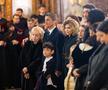 Răzvan Lucescu, Neli Lucescu, Ana-Maria Lucescu la slujba Înmormântării pentru Mircea Lucescu. Foto: Basilica.ro / Mircea Florescu