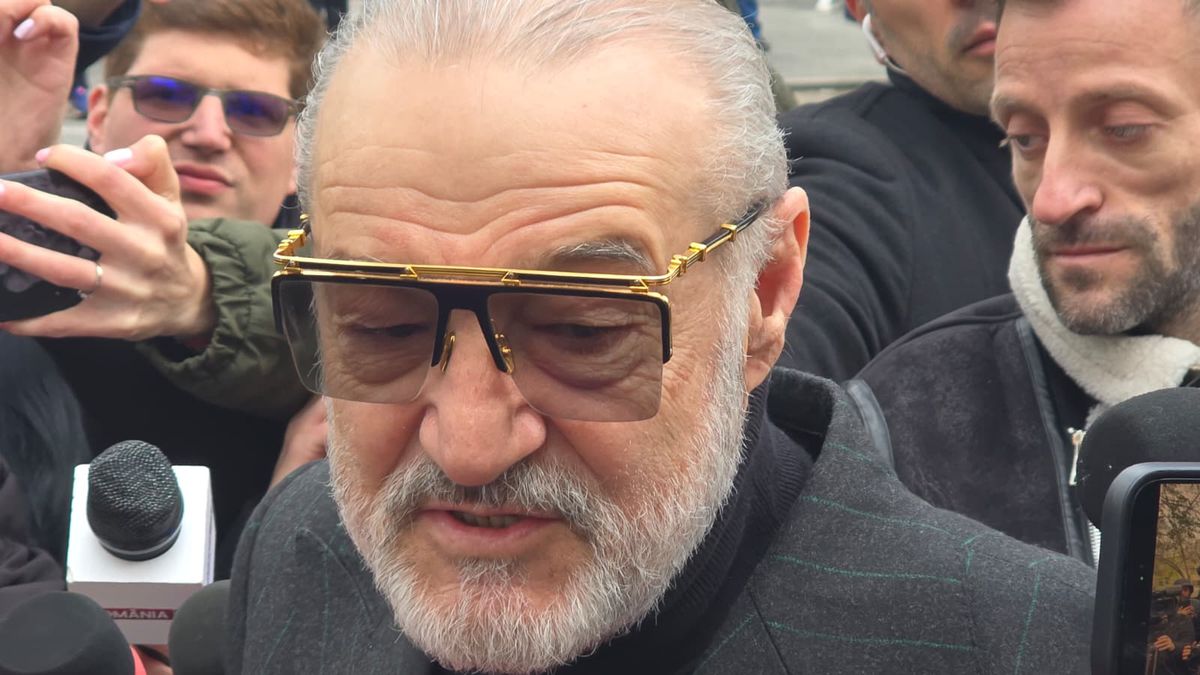 Gigi Becali, la înmormântarea lui Mircea Lucescu: „Am rămas mască, o să-i spun doar atât lui Răzvan”