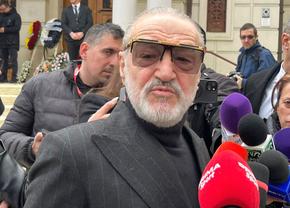 Gigi Becali, la înmormântarea lui Mircea Lucescu: „Am rămas mască, o să-i spun doar atât lui Răzvan”