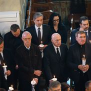 Slujba Înmormântării pentru Mircea Lucescu. Foto: Basilica.ro / Mircea Florescu