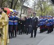Răzvan Lucescu, Neli Lucescu în cortegiul funerar al lui Mircea Lucescu // foto: Cristi Preda (GSP)