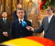 Răzvan Lucescu la slujba Înmormântării pentru Mircea Lucescu. Foto: Basilica.ro / Mircea Florescu