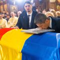 Răzvan Lucescu, ultima revedere cu Mircea Lucescu // Foto: Basilica.ro / Mircea Florescu