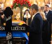 Răzvan Lucescu la slujba Înmormântării pentru Mircea Lucescu. Foto: Basilica.ro / Mircea Florescu