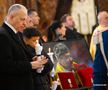 Mircea Geoană la slujba Înmormântării pentru Mircea Lucescu. Foto: Basilica.ro / Mircea Florescu
