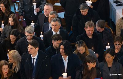 Fostul elev al lui Mircea Lucescu a venit la înmormântarea antrenorului » Puțini l-au recunoscut