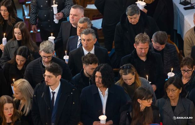 Fostul elev al lui Mircea Lucescu a venit la înmormântarea antrenorului » Puțini l-au recunoscut