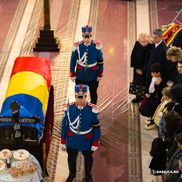 Slujba Înmormântării pentru Mircea Lucescu. Foto: Basilica.ro / Mircea Florescu