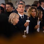 Slujba Înmormântării pentru Mircea Lucescu. Foto: Basilica.ro / Mircea Florescu