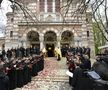 Imagini de la finalul slujbei de înmormântare a lui Mircea Lucescu // foto: Cristi Preda (GSP)