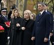 Răzvan Lucescu, Neli Lucescu, Ana-Maria Lucescu la înmormântarea lui Mircea Lucescu // foto: Cristi Preda (GSP)