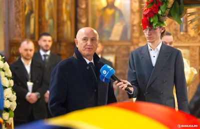 Mesajul lui George Copos la slujba de înmormântare a lui Mircea Lucescu » Cum și-a numit vechiul prieten