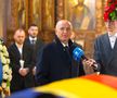 George Copos, la slujba de înmormântare a lui Mircea Lucescu // FOTO: basilica.ro