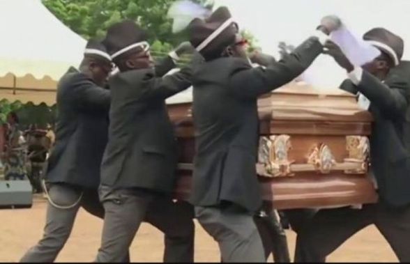 Groparii-dansatori de la Coffin Dance: „Visăm să-l conducem pe Ronaldinho pe ultimul drum”