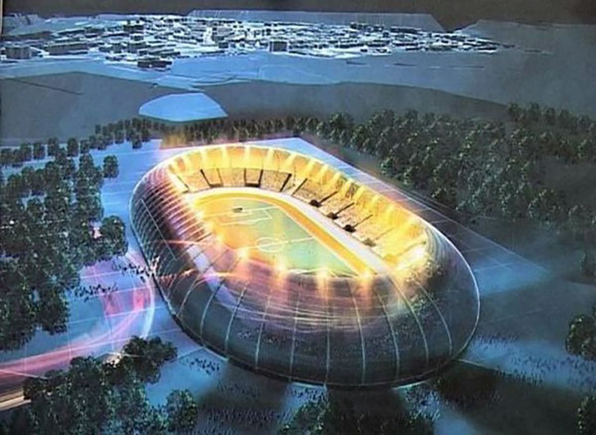 Lipsește doar sigla cu secera și ciocanul » Un stadion din România a ajuns într-o stare deplorabilă!