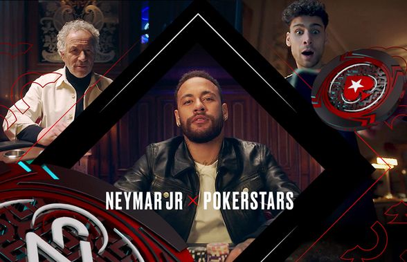Neymar Jr. are un rol nou în cadrul PokerStars: „Marchează o fuziune între două lumi, vom revoluționa pokerul”