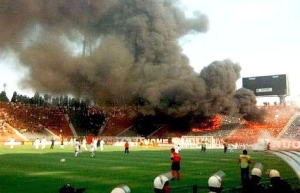 „350 de saci, torțe, deșeuri și 1.500 de persoane reținute” » Un fost lider al galeriei lui Dinamo a povestit cum au incendiat fanii peluza din Ghencea pe 10 mai