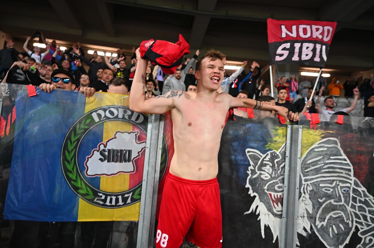 Autorul primului gol din U Cluj - Hermannstadt 1-2: „Asta a făcut diferența”