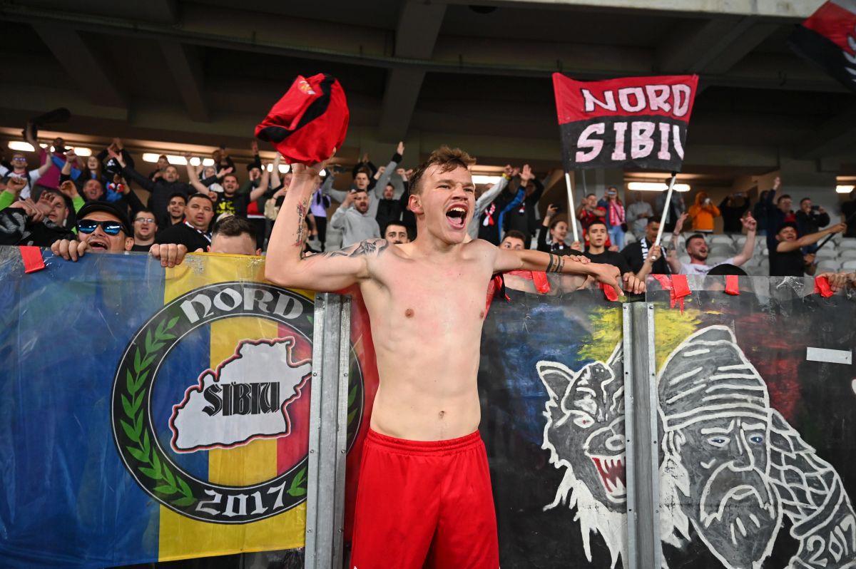 U Cluj - Hermannstadt, meci decisiv în play-off-ul din Liga 2 / FOTO: Raed Krishan