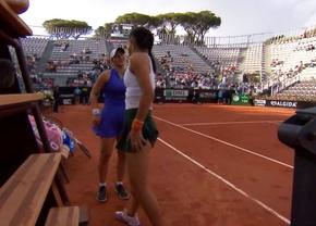 Emma Răducanu, abandon în setul secund al meciului cu Bianca Andreescu! Sportiva din Canada e în turul secund la Roma