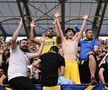 Bratu a sărbătorit la bustul gol împreună cu suporterii. Tricoul lui l-a făcut fericit pe unul dintre fani