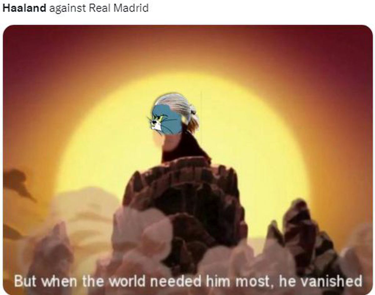 Meme Real Madrid - Manchester City, tur semifinale Champions League