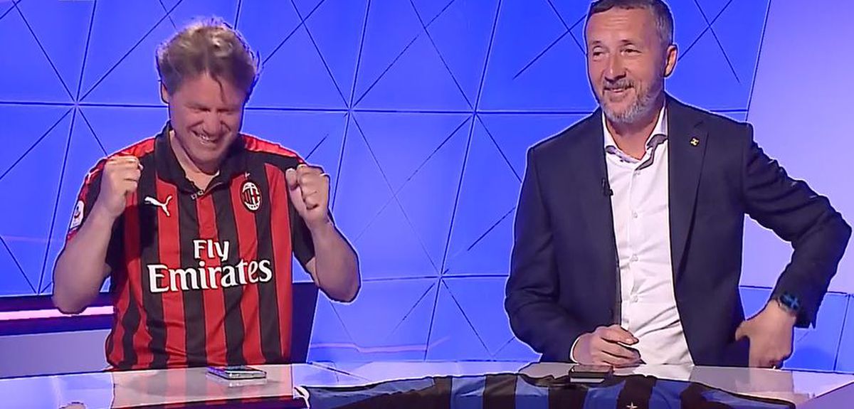 Cum au apărut Florin Răducioiu și Mihai Stoica înainte de AC Milan - Inter